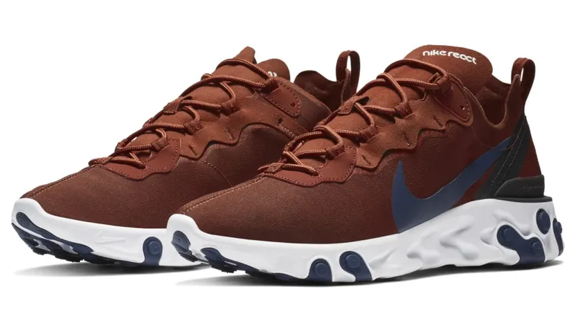 Nike React Element 55 Mars Stone Midnight Navy