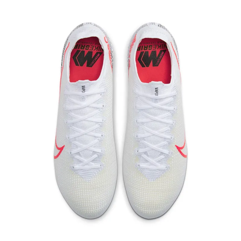 Nike Mercurial Vapor 13 Elite FG White Laser Crimson White/Black/Laser Crimson (AQ4176-160)