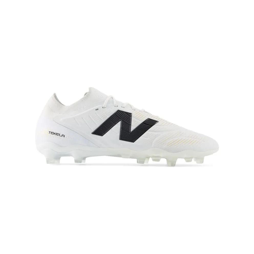 New Balance Tekela Elite Low Laced FG v5 White Black Gold (ST1FLWG5)