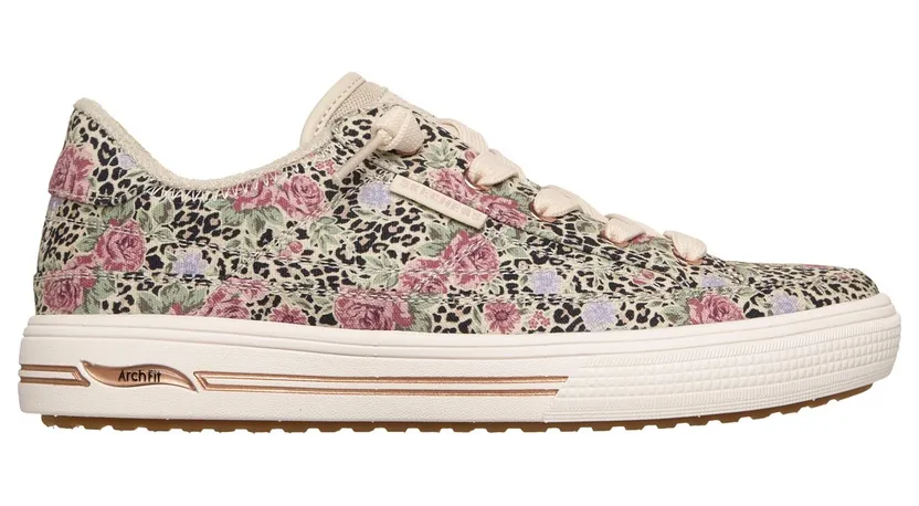 Skechers Arch Fit Arcade – Flowa Powa Sneaker Taupe