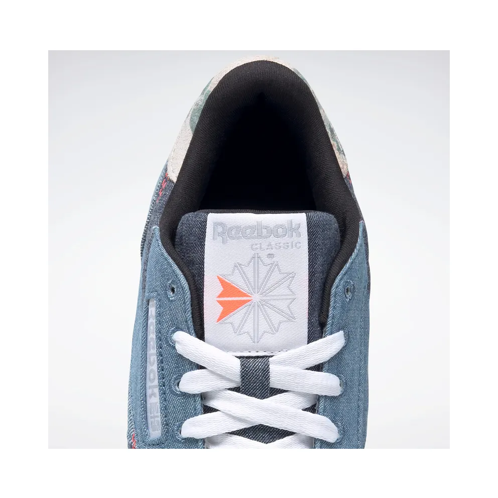 Reebok Classic Leather Double Shoes Vector Navy / Cloud White / Black