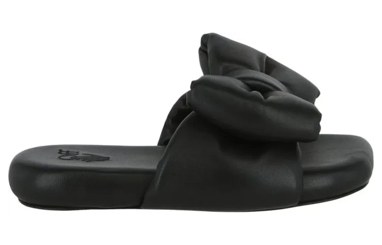 OFF-WHITE Nappa Extra Padded Slipper Black (C005S22 LEA00 11000)