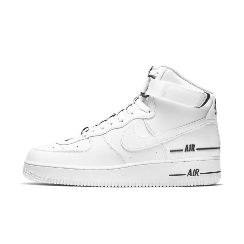 Nike Air Force 1 High Dual Air White Black White/Black-White (CJ1385-100)