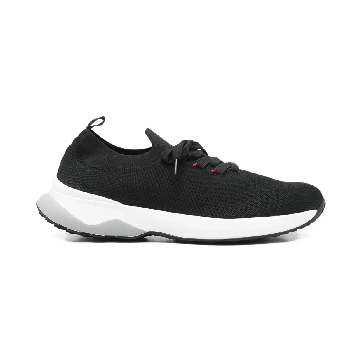 Kiton mit Schnürung “Black” (USSA375N013340200B)