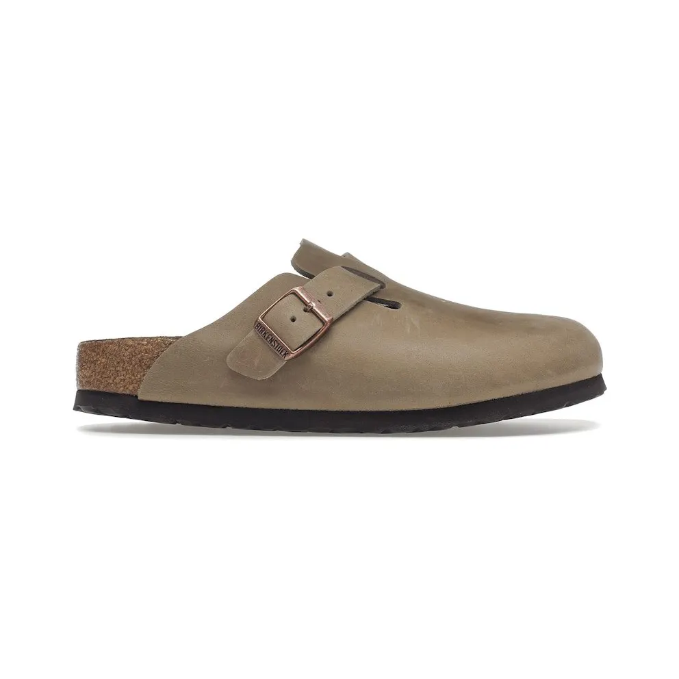 Birkenstock Boston Soft Footbed Oiled Leather Tobacco Brown (1018147)