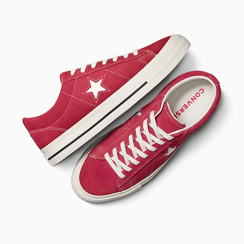 Converse One Star 95 Low Red Vintage White