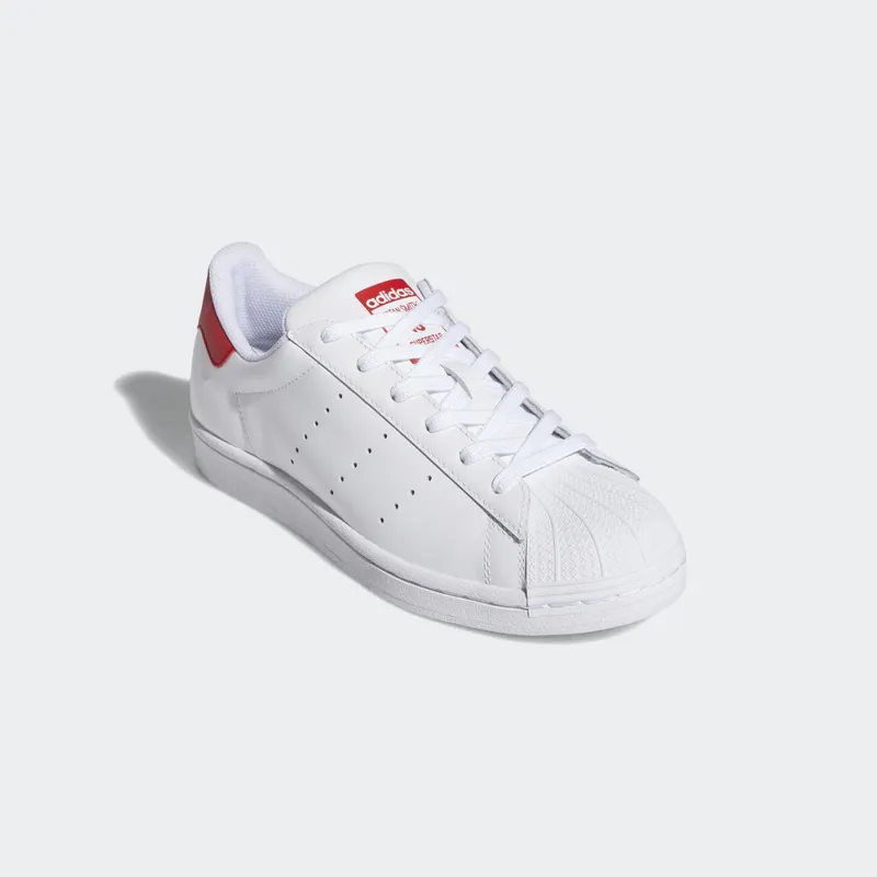 adidas Superstan White Scarlet (W) Cloud White/Cloud White/Scarlet (FX4726)