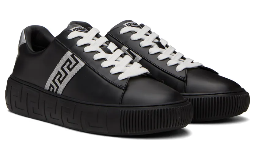 Versace White Greca Sneakers (DSU8404 1A01759) (4)