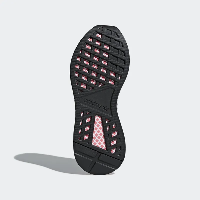 adidas Deerupt Core Black Chalk Pink (W) (CQ2909)