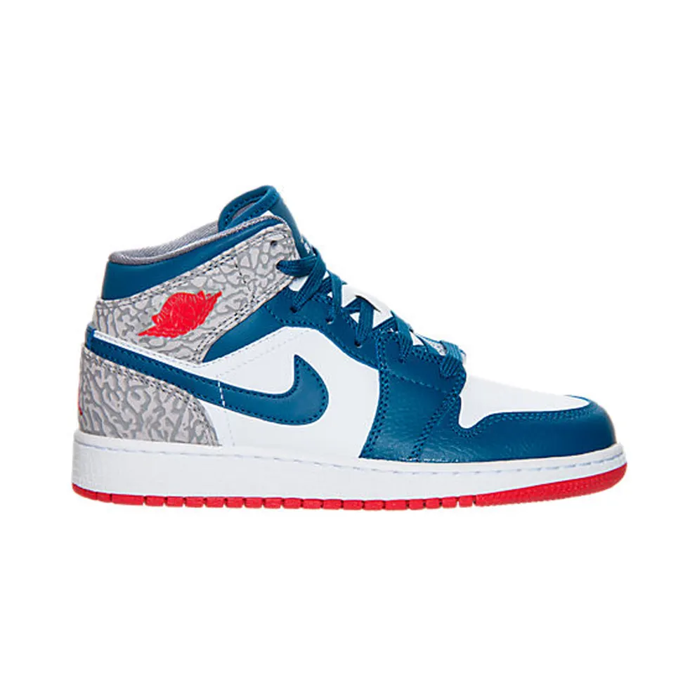 Jordan 1 Mid True Blue (GS)
