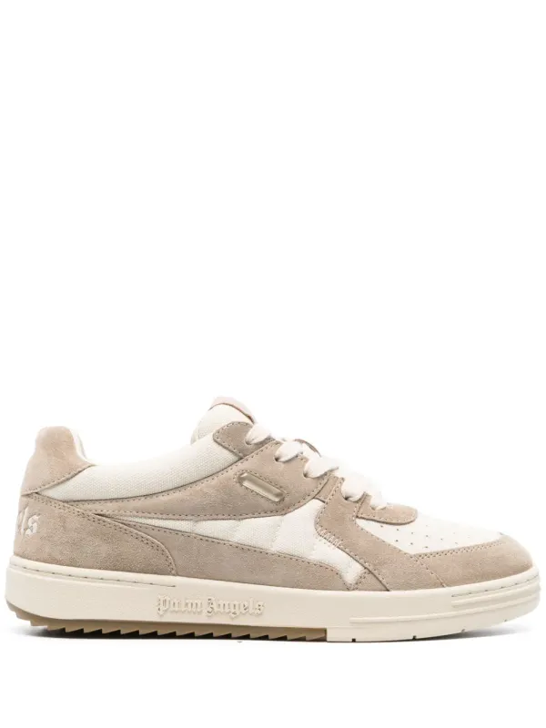 Palm Angels University aus Wildleder – White (PMIA078F23FAB001)