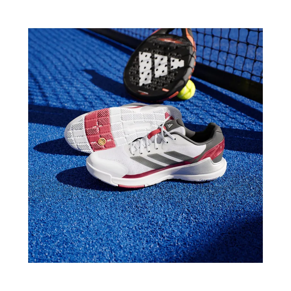 Adidas Crazyquick Padel Cloud White / Core Black / Lucid Red (IE3924)