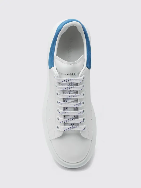Mcqueen Oversized in Leather White (553680UWIAIH9086)