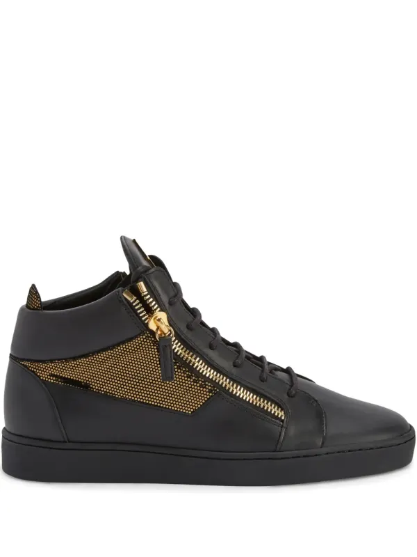 Giuseppe Zanotti Kriss leren sneakers – Black (RU10072K23)