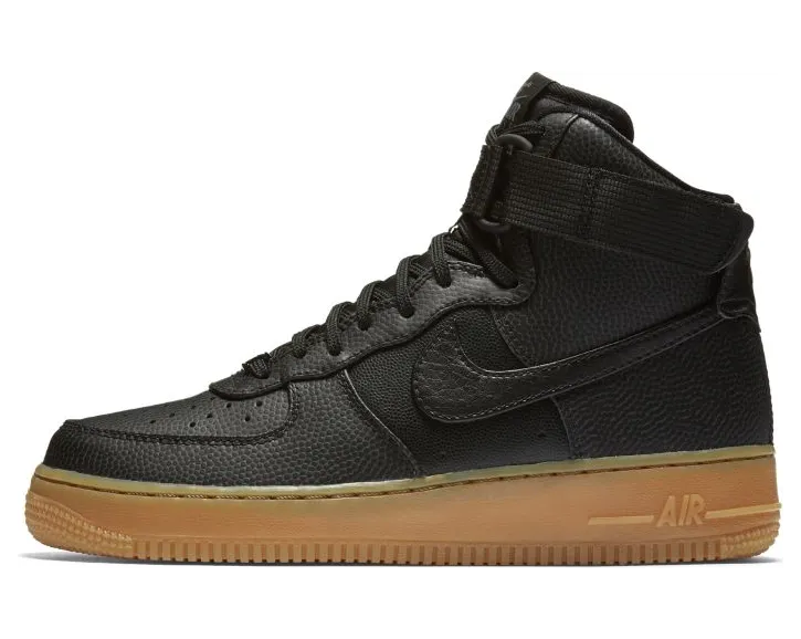 Nike Air Force 1 High Black Dark Grey Gum (W)