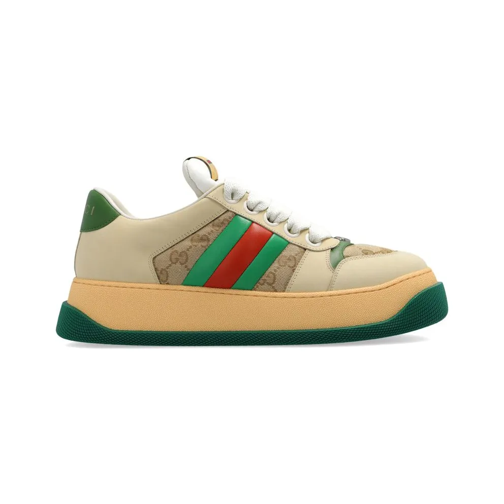 Gucci Screener GG Motif Beige Green (777106 AAC72 9554)