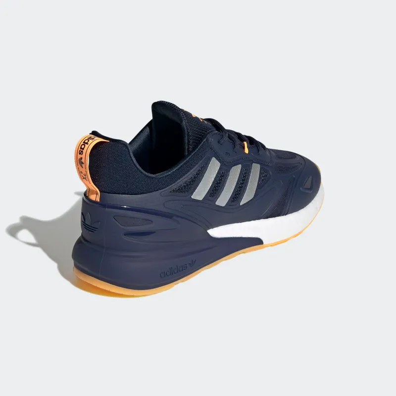 Adidas ZX 2K BOOST 2.0 Night Indigo / Silver Metallic / Flash Orange (GW8240)