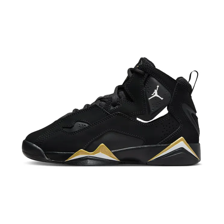 Jordan True Flight “Black / Metallic Gold / White” (343795-017)