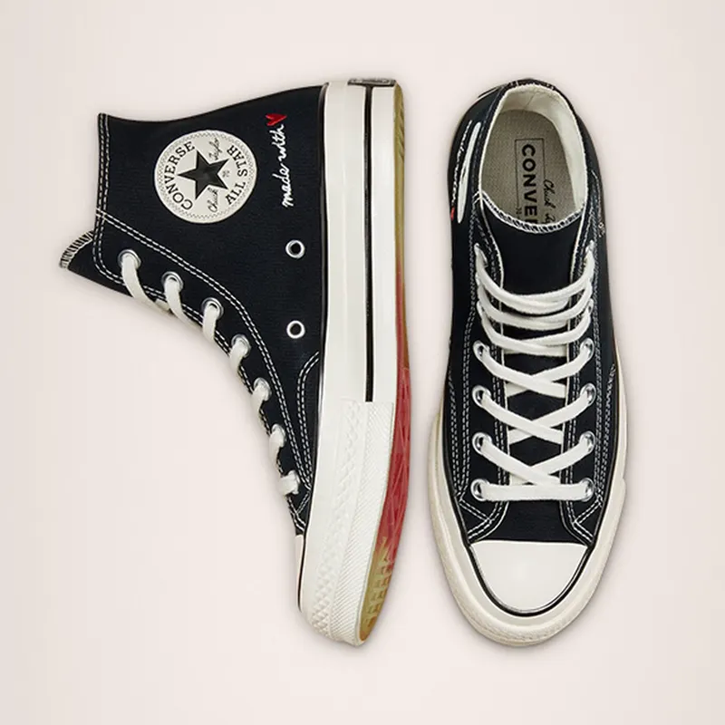 Converse Chuck 70 High ‘Valentine’s Day – Black’ Black/Egret/Black (171118C)