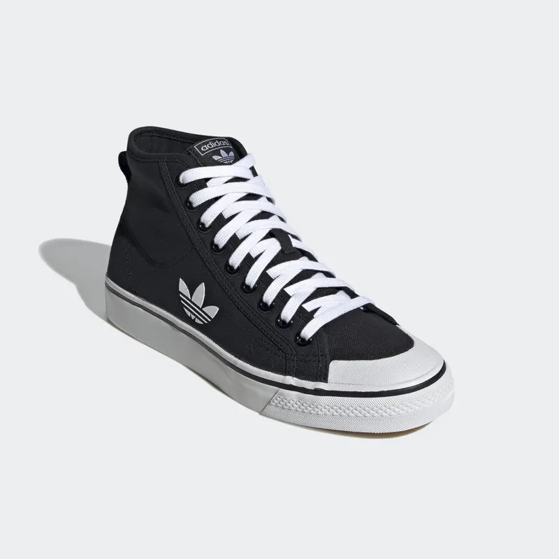 adidas Nizza Hi Black Black/Core Black/Cloud White (FW8352)