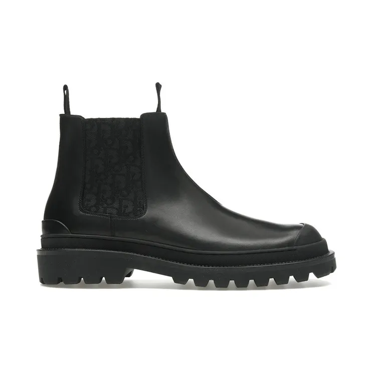 Dior Explorer Chelsea Boot Black Dior Oblique Motif (3BO287ZRO_H900)