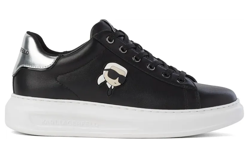 Karl Lagerfeld Ikon NFT Kapri leren – Black (KL62530N999)