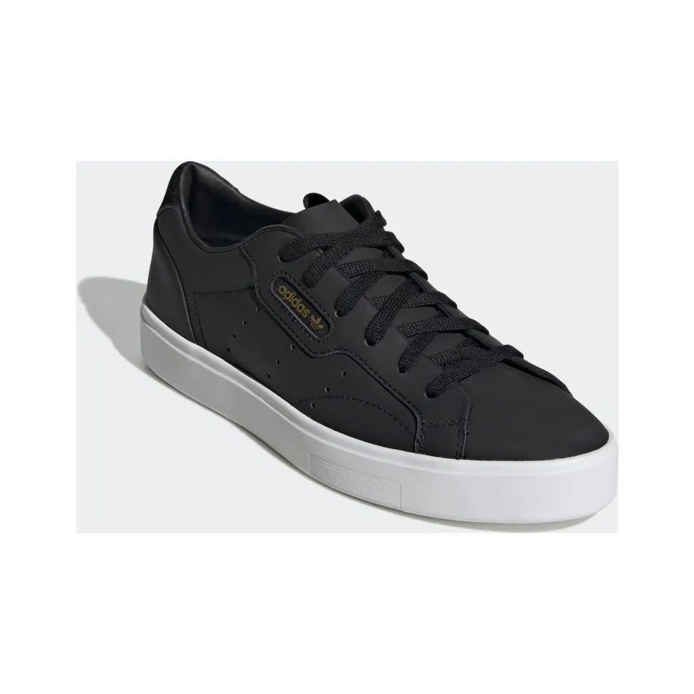 adidas Sleek Core Black Crystal White (W) Core Black/Core Black/Crystal White (CG6193)