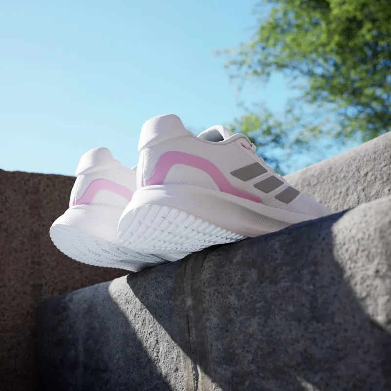 Adidas Runfalcon 5 Running Shoes Cloud White / Grey Strata / Core Black (JI3981)