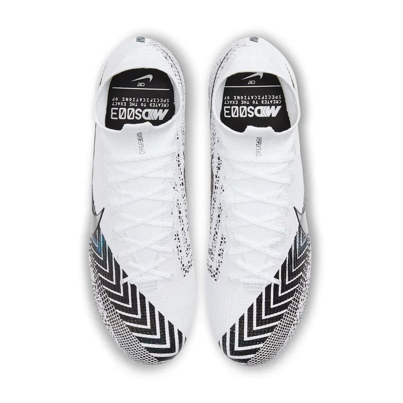 Nike Mercurial Superfly 7 Elite MDS FG White White/Black/White (BQ5469-110)