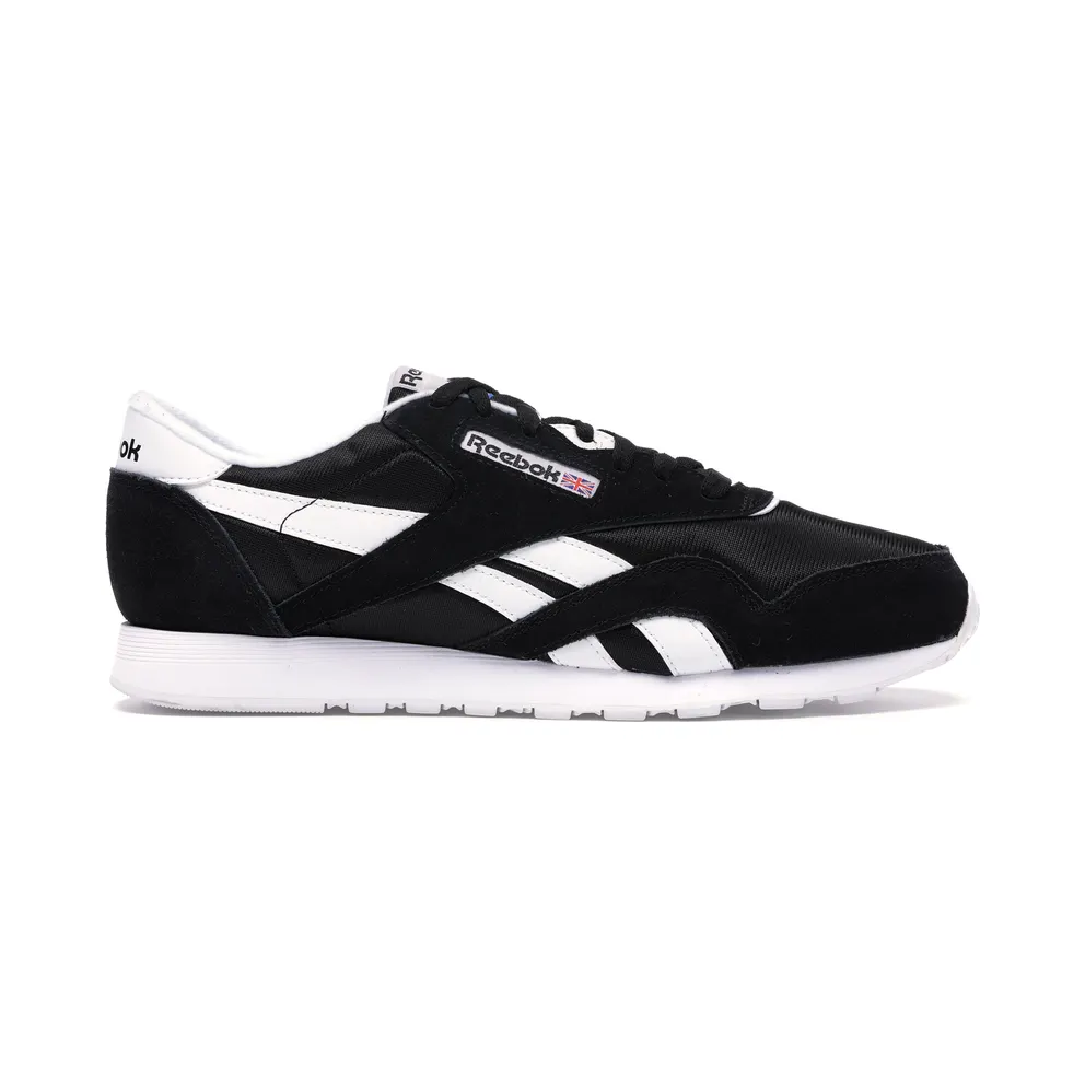 Reebok Classic Nylon Shoes Black / Black / White (FV1592)