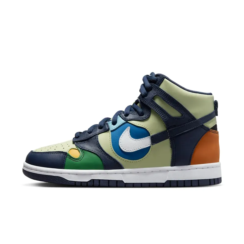 Nike Dunk High See Through Pistachio Midnight Navy (DQ7575-300)