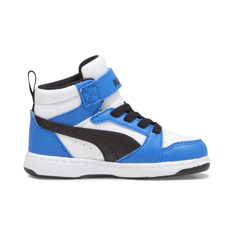Puma Rebound V6 Mid “Puma White / Puma Black / Racing Blue” (396542_06)