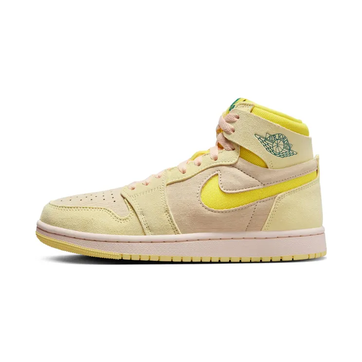 AIR Jordan 1 ZOOM CMFT 2 “Citron Tint / Muslin / Sky J Teal / Dynamic Yellow” (DV1305-800)