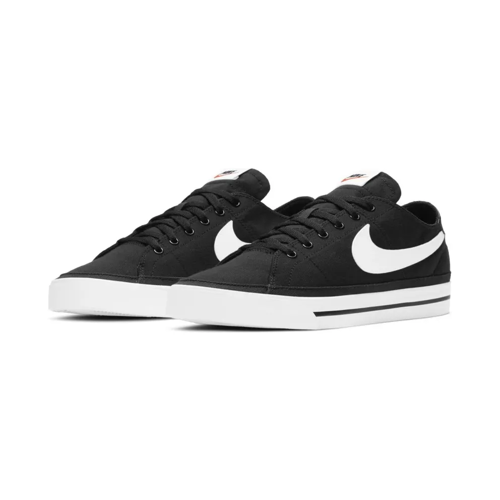 Nike Court Legacy Canvas Black White (CW6539-002)