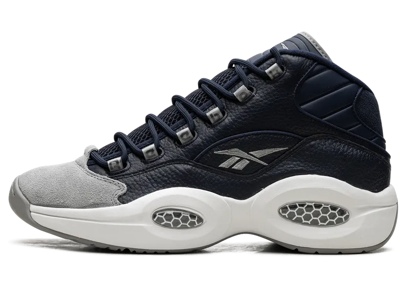 Reebok Question Mid Georgetown (2020) Carbon/Faux Indigo-White (Other Brands Other)