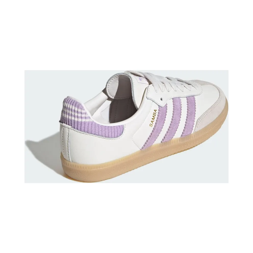 Adidas SAMBA OG Cloud White / Powder Plum / Gum (KI4172)