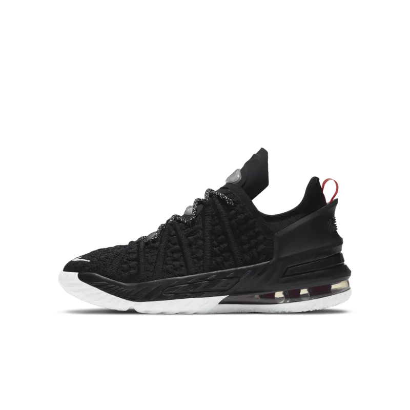 Nike LeBron 18 Bred (GS) (CW2760-001)