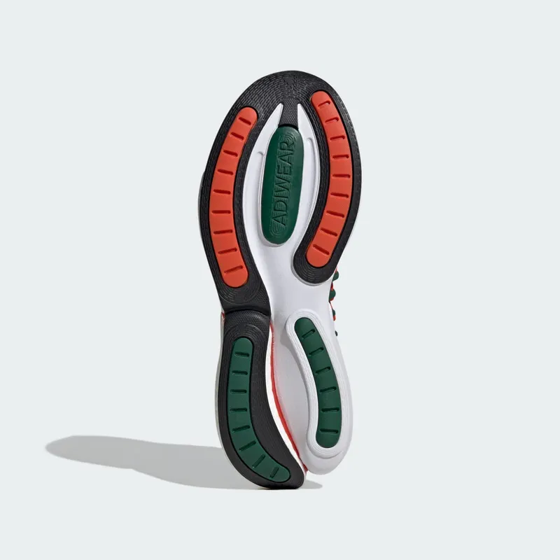 adidas Miami Alphaboost V1 Grey Team Dark Green Team Orange (IE1038)