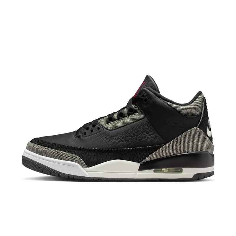 Air Jordan 3 “Levi’s Black Denim”: denim met status