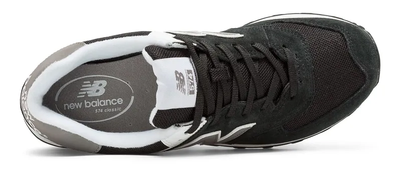 New Balance 574 Classic Black Black (M574SKW)