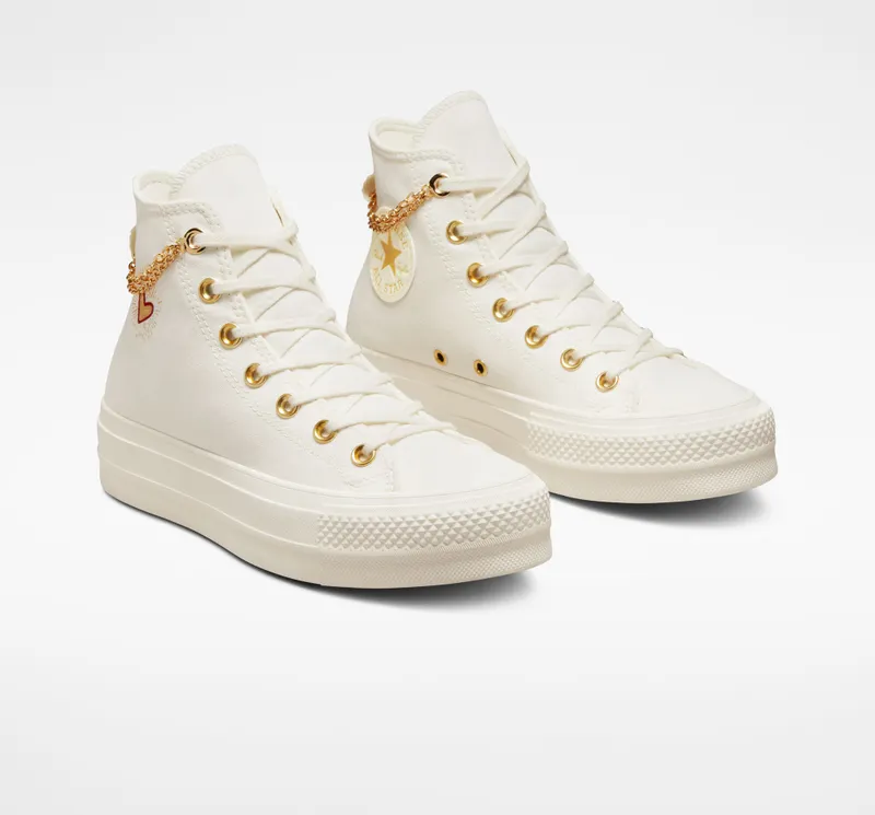 Converse Chuck Taylor All Star Gold Chain Egret/thriftshop Yellow