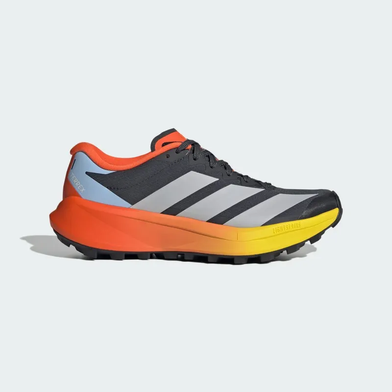 Adidas Terrex Agravic 4 Trailrunningschoenen Carbon / Grey Two / Semi Impact Orange (KK1139)