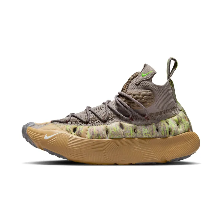 Nike ISPA Sense Flyknit “Enigma Stone / Elemental Gold / Seafoam” (CW3203-002)