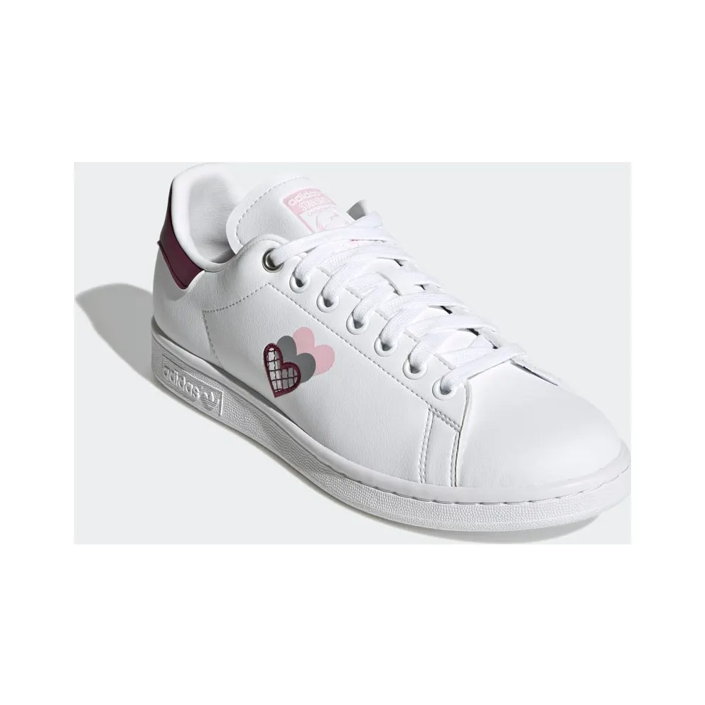 adidas Stan Smith Cloud White / Victory Crimson / Clear Pink (H03936)