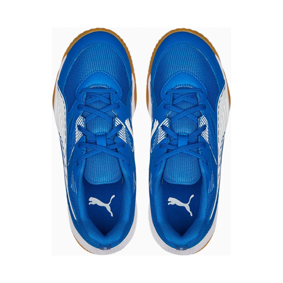 Puma Solarflash II Indoor Sports Shoes Youth White/Blue (106883-03)