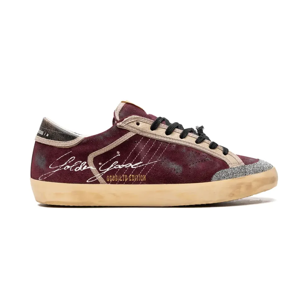 Golden Goose Super-Star Penstar Wine Red/Black – Red (GMF00172F004363)