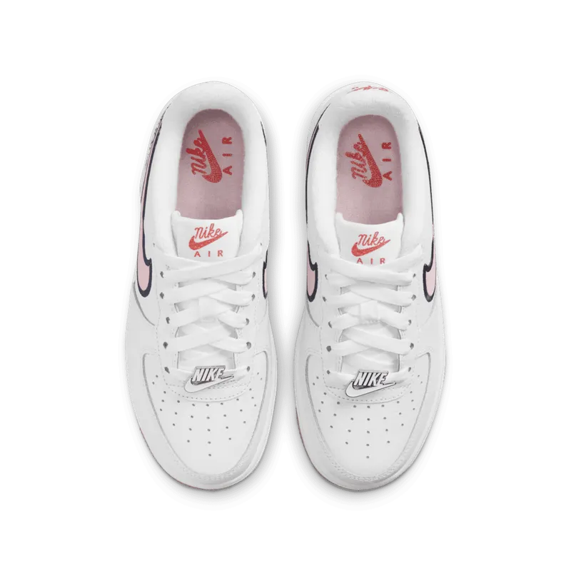 Nike Air Force 1 Low LV8 Just Do It White Pink Glaze (GS) (DB4542-100)