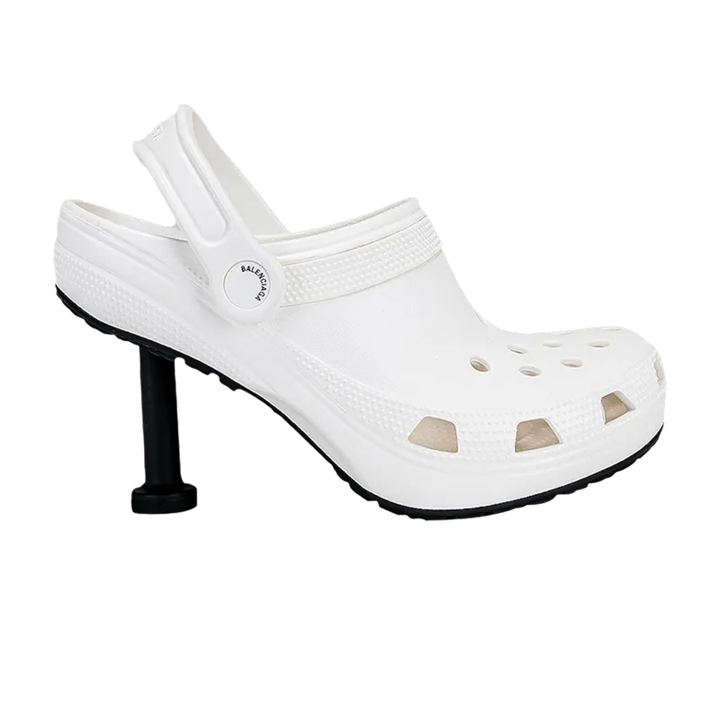 Balenciaga x Crocs Madame 80MM White (W) (677390W1S8E9000)