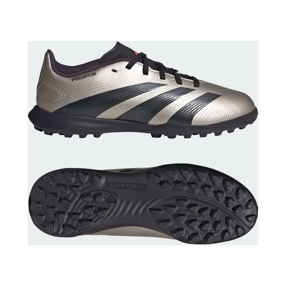 adidas Predator League Turf Platinum Metallic Aurora Black Turbo (IF6414)