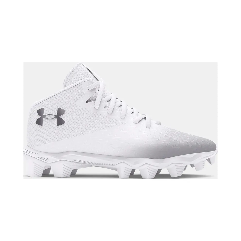 Under Armour Spotlight Franchise 4 Rm GS “WHITE METALLIC SILVER” (3027320-100)